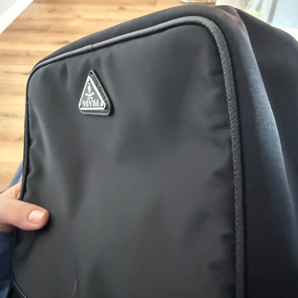Prada Front Pocket Messenger Tessuto with Saffiano Leather - Picture 4 of 6